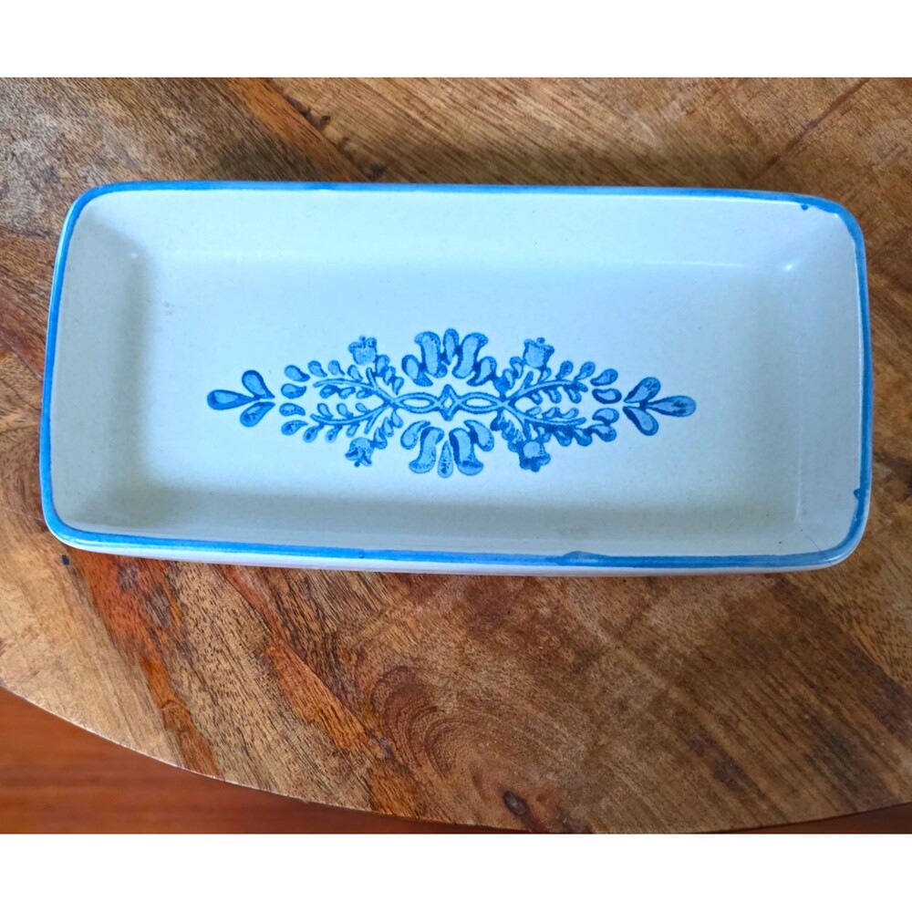 Vintage Pfaltzgraff Yorktowne Relish Dish 716-51 Stoneware